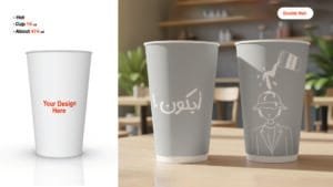 طباعة,أكواب ورقية مطبوعة,أكواب بلاستيك,ديزاين برنت,تغليف