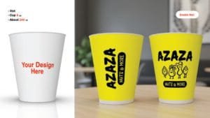 طباعة,أكواب ورقية مطبوعة,أكواب بلاستيك,ديزاين برنت,تغليف